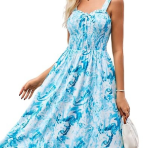 Women's 2026 Summer Floral Boho Dress