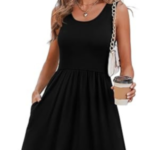 Dress for Women Flowy Casual Midi Dress